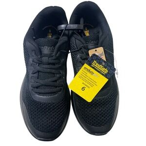 TredSafe Shoes Womens Size 6 Slip‎ Resistant Work Athletic Black Walking New
